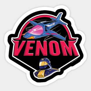 80s Cartoon Villian Sticker